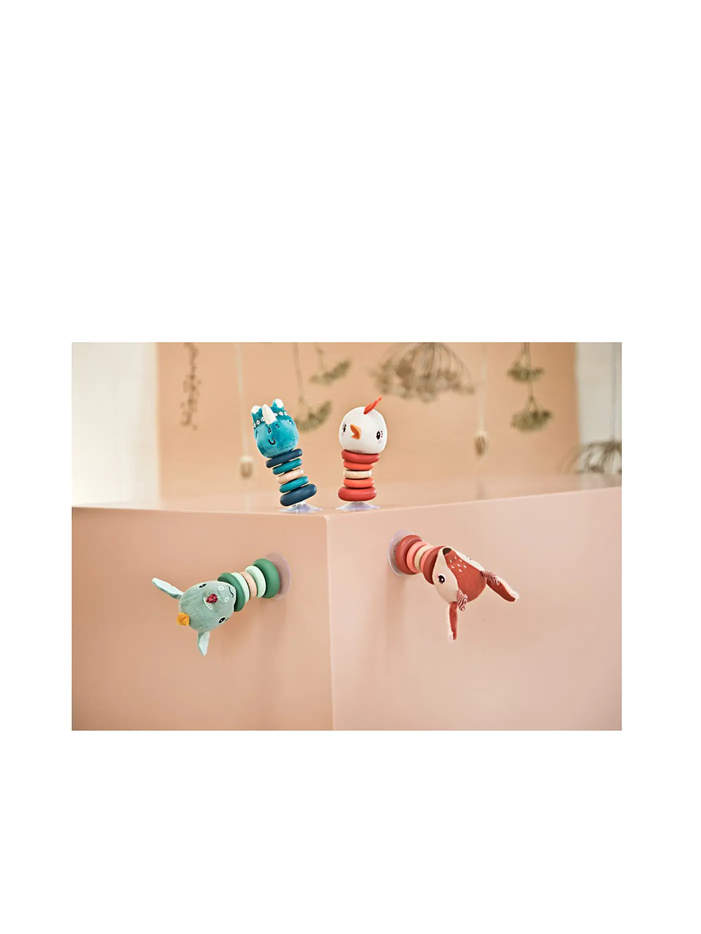 LILLIPUTIENS | Schwingende Rassel Paulette (mit Saugnapf) | 